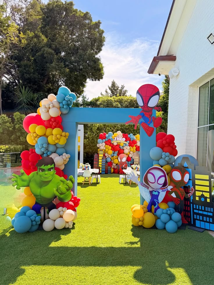 Suit Up, Little Heroes: Here’s an Epic Spiderman and Avengers Themed Party